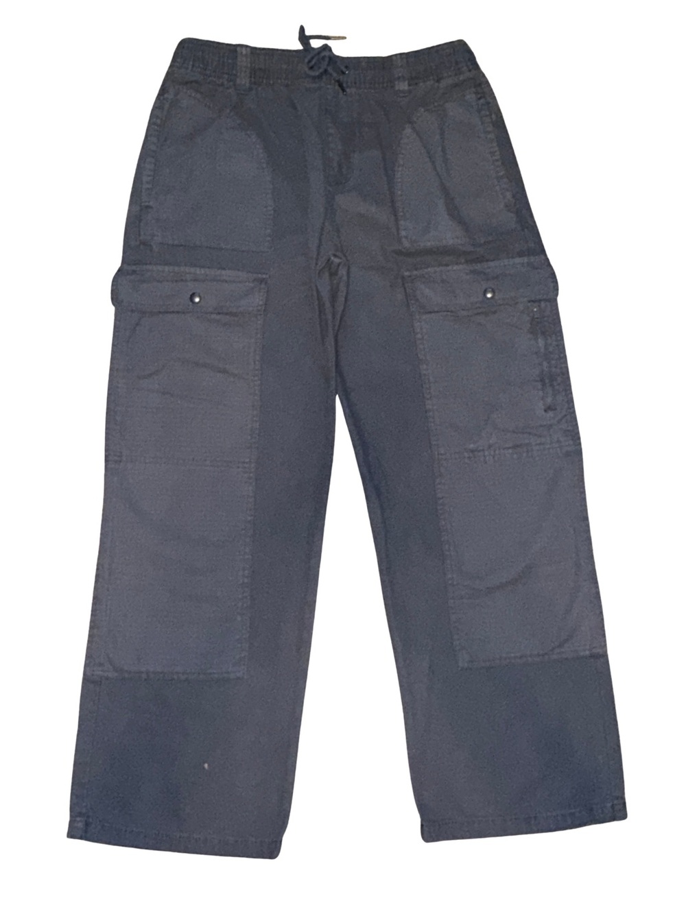 PacSun Men's Gray Baggy Cargo Pants with Utility Pockets Size L